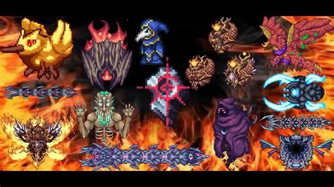 The update additionally reworked many mechanics such as the Rage Meter, changed core-vanilla Terraria. . Terraria calamity bosses